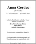 eine Anzeige