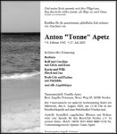 eine Anzeige