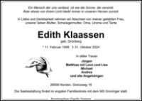 eine Anzeige