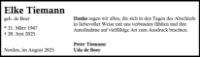 eine Anzeige